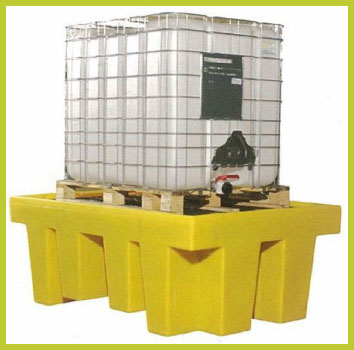 TSSBB1 Single IBC Spill Containment Unit with Grate Malaysia Singapore Brunei